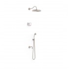 Tres Clasic zestaw wannowy termostatyczny podtynkowy stal 09226301AC