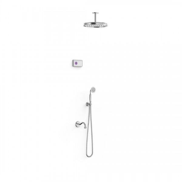 Tres Clasic zestaw wannowy termostatyczny podtynkowy chrom 09226302