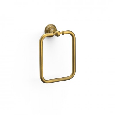 Tres Clasic wieszak na ręcznik kwadratowy stare złoto 5246360951
