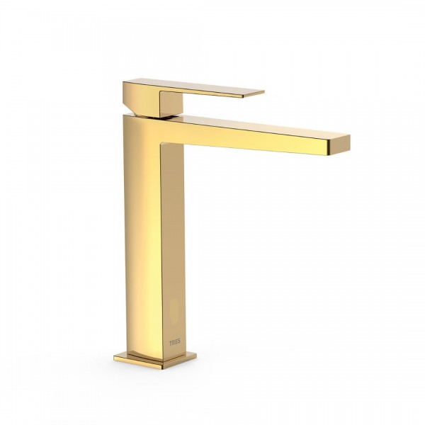 Tres Slim Exclusive bateria umywalkowa wysoka złota 20210303OR
