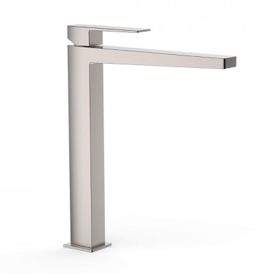 Tres Slim bateria umywalkowa stojąca wysoka stal 20210305AC