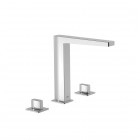 Tres Slim bateria umywalkowa 3-otworowa stojąca chrom 20210501