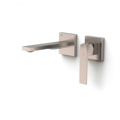 Tres Slim bateria umywalkowa podtynkowa wylewka 18 cm stal 20230021AC