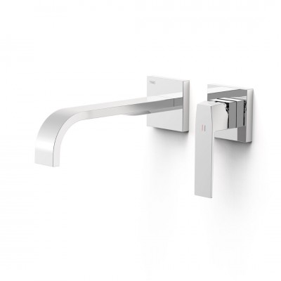 Tres Slim bateria umywalkowa podtynkowa wylewka 24 cm chrom 20230024