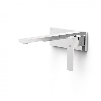 Tres Slim bateria umywalkowa podtynkowa wylewka 18 cm chrom 20230031