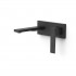 Tres Slim bateria umywalkowa podtynkowa wylewka 18 cm czarny mat 20230031NM