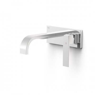 Tres Slim bateria umywalkowa podtynkowa wylewka 18 cm chrom 20230033