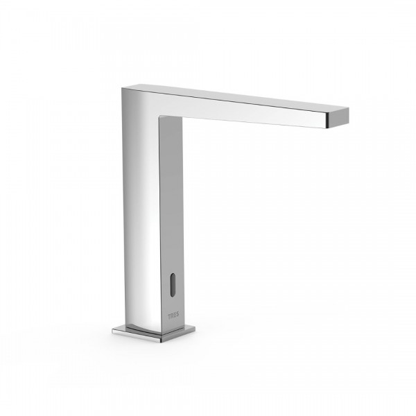 Tres Slim bateria elektroniczna umywalkowa do wody zmieszanej chrom 20261310