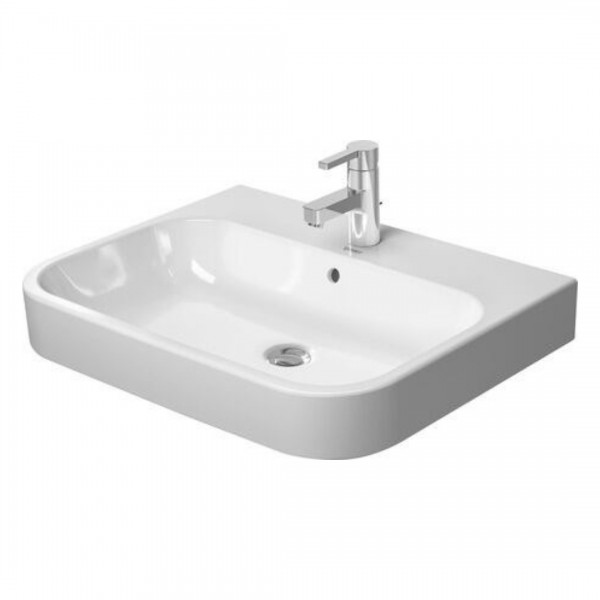 Duravit Happy D.2 umywalka 65x50,5 cm meblowa prostokątna biała 2318650000