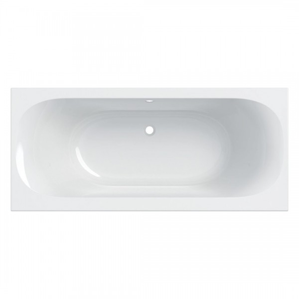 Geberit Soana wanna prostokątna 180x80 cm slim biały połysk 554.004.01.1