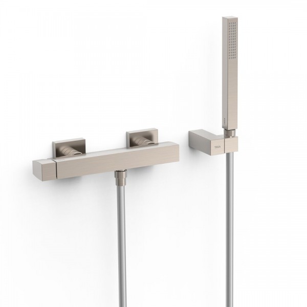 Tres Slim bateria prysznicowa ścienna stal 20216701AC