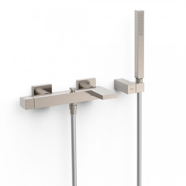 Tres Slim bateria wannowa ścienna stal 20217001AC