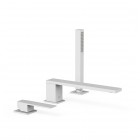 Tres Slim bateria wannowa 3-otworowa biały mat 20216101BM