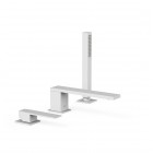 Tres Slim bateria wannowa 3-otworowa biały mat 20216103BM