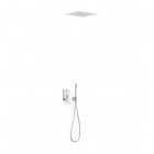 Tres Slim zestaw prysznicowy podtynkowy deszczownica 38 cm chrom 20228006