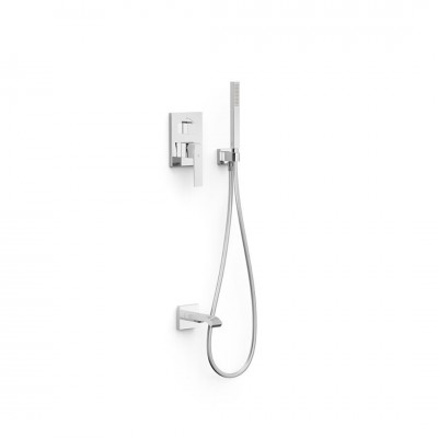 Tres Slim zestaw wannowy podtynkowy chrom 20228007