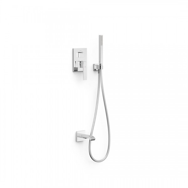 Tres Slim zestaw wannowy podtynkowy chrom 20228007