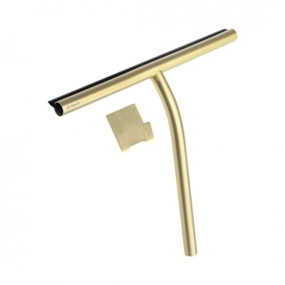 Deante Silia ściągaczka do wody z uchwytem złoto szczotkowane ADI_R31K