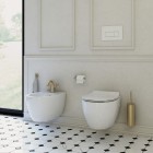 Deante Temisto uchwyt na papier toaletowy mosiądz ADT_M211