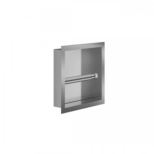 Oltens Grotta uchwyt na papier toaletowy wnękowy stal nierdzewna 81112100