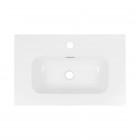 Deante Floks umywalka 60x38,5 cm wpuszczana biała CTU_6U6M