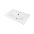 Deante Floks umywalka 60x38,5 cm wpuszczana biała CTU_6U6M