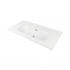 Deante Tubo umywalka 80x38,5 cm wpuszczana biała CTU_6U8M