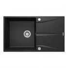 Deante Corio zlewozmywak granitowy 86x50 cm odwracalny grafitowy ZRC_211A