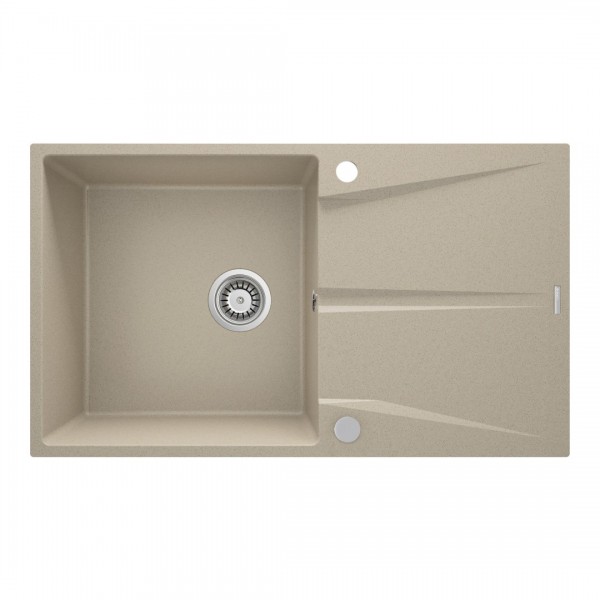 Deante Corio zlewozmywak granitowy 86x50 cm odwracalny piasek ZRC_711A