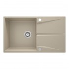 Deante Corio zlewozmywak granitowy 86x50 cm odwracalny piasek ZRC_711A
