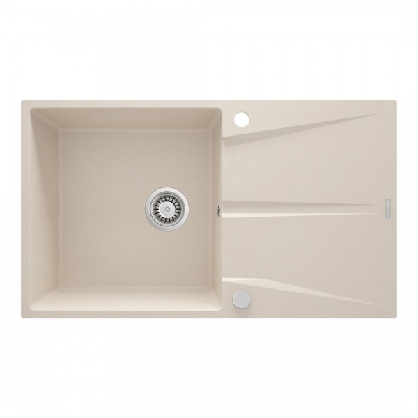 Deante Corio zlewozmywak granitowy 86x50 cm odwracalny beżowy ZRC_511A