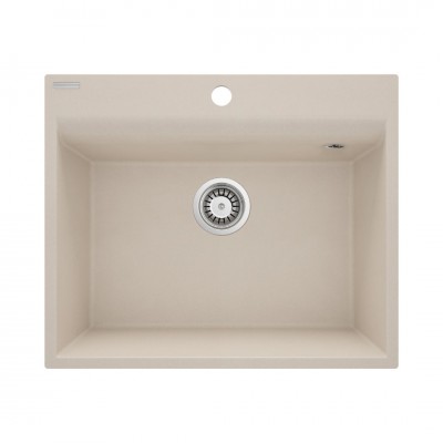 Deante Corio zlewozmywak granitowy 60x50 cm beżowy ZRC_510A