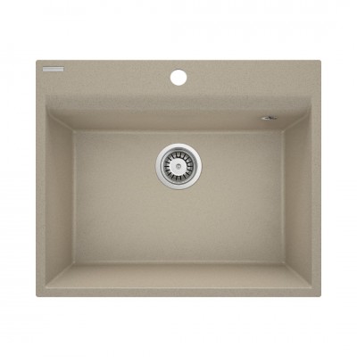 Deante Corio zlewozmywak granitowy 60x50 cm piasek ZRC_710A