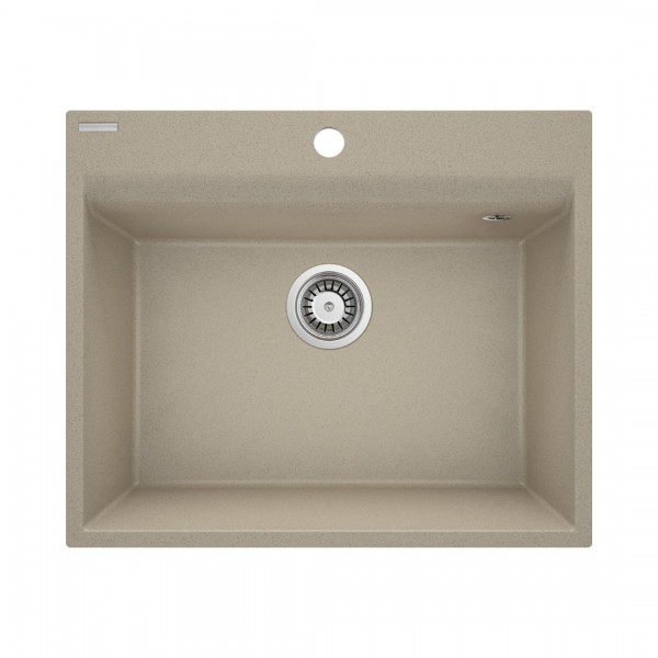 Deante Corio zlewozmywak granitowy 60x50 cm piasek ZRC_710A