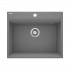 Deante Corio zlewozmywak granitowy 60x50 cm szary metalik ZRC_S10A