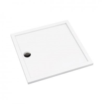 Deante Prizma brodzik kwadratowy 90 cm biały KTJ_081B