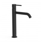 Tres Study Exclusive bateria umywalkowa wysoka czarny mat 26230701NM