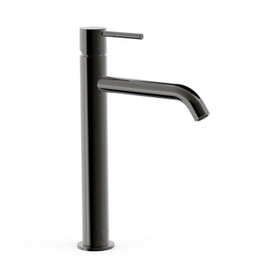 Tres Study bateria umywalkowa stojąca wysoka czarny metalizowany 26230701KM