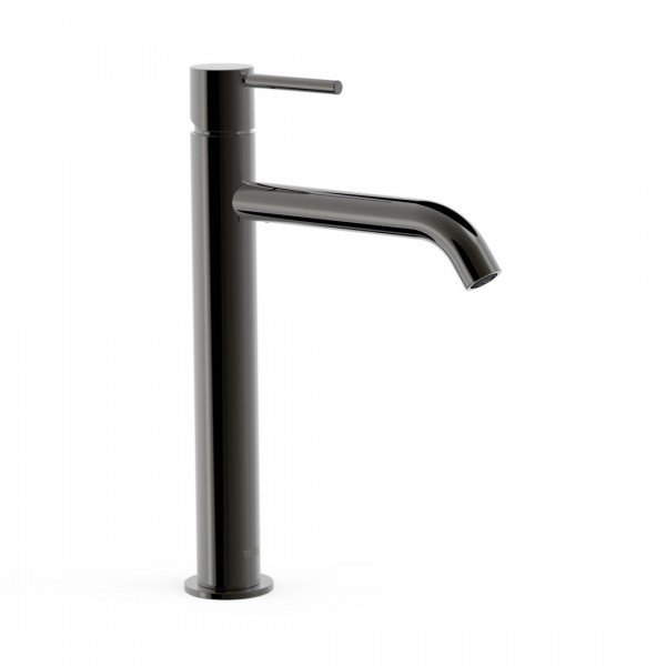 Tres Study bateria umywalkowa stojąca wysoka czarny metalizowany 26230701KM