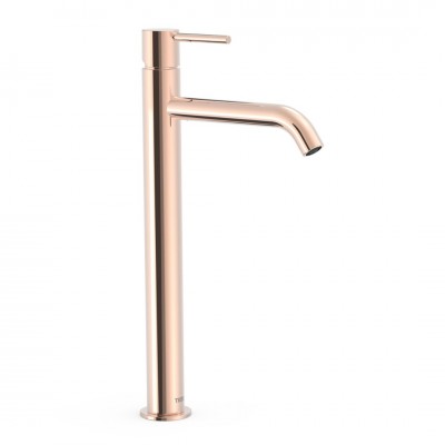 Tres Study bateria umywalkowa stojąca wysoka złoto różowe 26230801OP