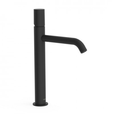 Tres Study Exclusive bateria umywalkowa wysoka czarny mat 26130701NM