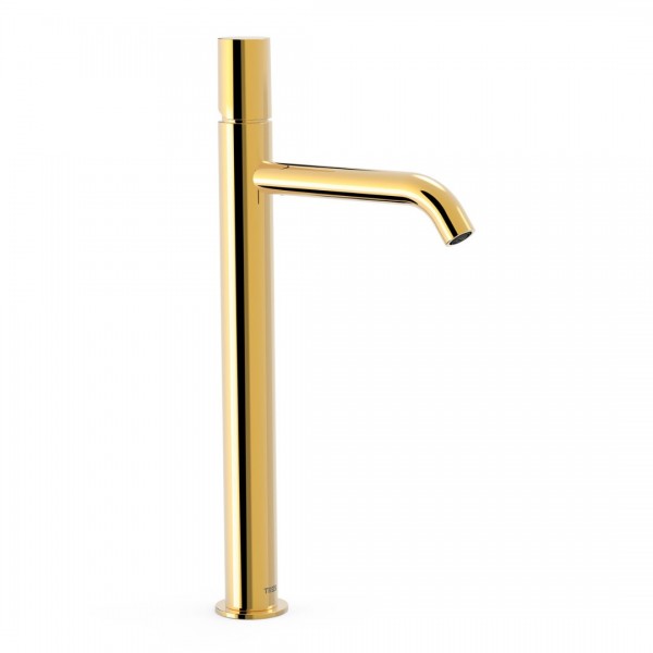 Tres Study Exclusive bateria umywalkowa wysoka złota 26130801OR