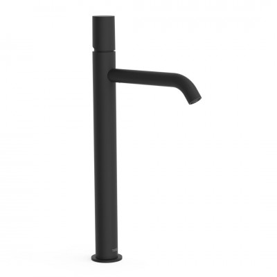 Tres Study Exclusive bateria umywalkowa wysoka czarny mat 26130801NM