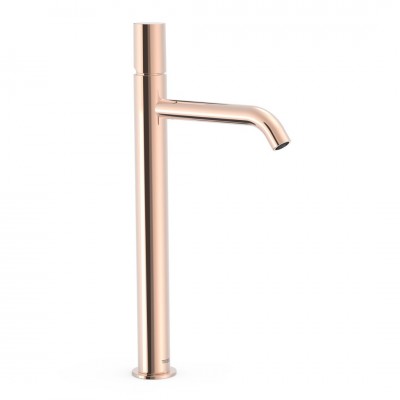 Tres Study bateria umywalkowa stojąca wysoka złoto różowe 26130801OP