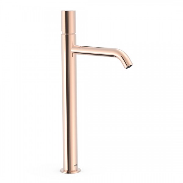 Tres Study bateria umywalkowa stojąca wysoka złoto różowe 26130801OP