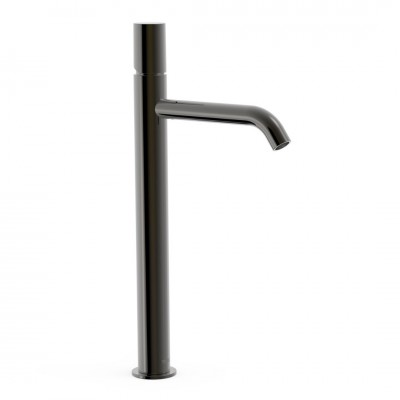 Tres Study bateria umywalkowa stojąca wysoka czarny metalizowany 26130801KM