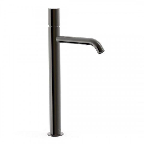 Tres Study bateria umywalkowa stojąca wysoka czarny metalizowany 26130801KM