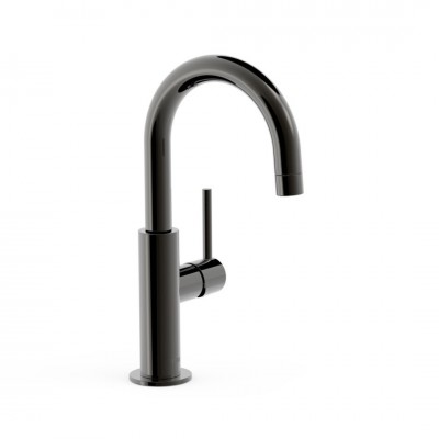 Tres Study bateria umywalkowa stojąca czarny metalizowany 26290403KM