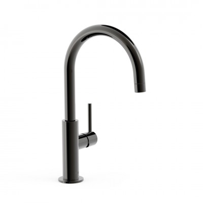 Tres Study Exclusive bateria umywalkowa wysoka czarny metalizowany 26290402KM