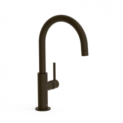 Tres Study Exclusive bateria umywalkowa wysoka czarny brąz 26290402KMB